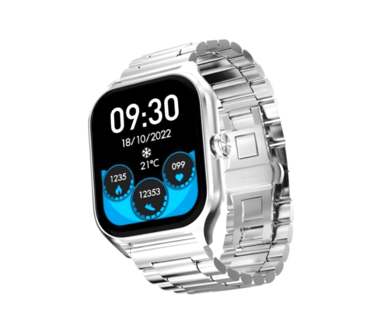 Luxury Steel Smart Watch 